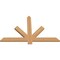 Ekena Millwork Kennewick Timber Gable Bracket, Western Red Cedar, 48"W x 30"H x 1 1/2"D x 3 1/2"F, 15/12 Pitch GBW048X30X0204KEN00SWR - alternate 2